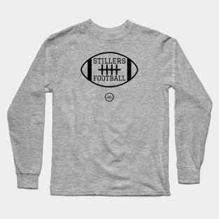 Stillers Football Black Long Sleeve T-Shirt